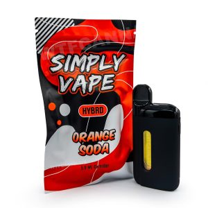 Buy Simply Vapes – THC Disposable Pen – Orange Soda – ML at Supreme Dispensary Online