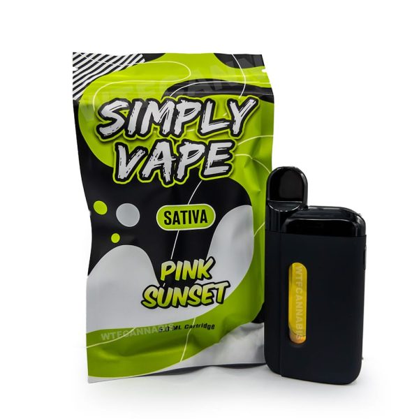 Buy Simply Vapes – THC Disposable Pen – Pink Sunset – ML at Supreme Dispensary Online Buy Simply Vapes – THC Disposable Pen – Pink Sunset – ML at Supreme Dispensary Online