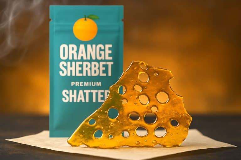 Orange Sherbet Shatter: The Sweet Citrus Concentrate Every Cannabis Lover Should Try