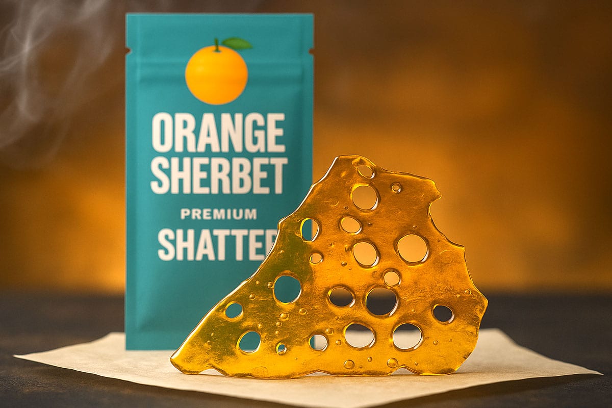 Orange Sherbet shatter