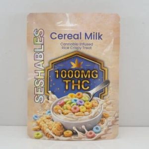Buy Seshables Rice Crispy - Cereal Milk 1000mg THC at Supreme Dispensary Online