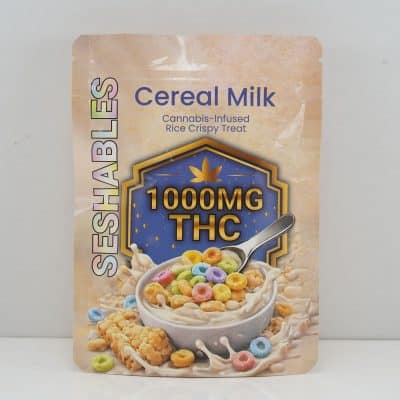Buy Seshables Rice Crispy - Cereal Milk 1000mg THC at Supreme Dispensary Online Buy Seshables Rice Crispy - Cereal Milk 1000mg THC at Supreme Dispensary Online