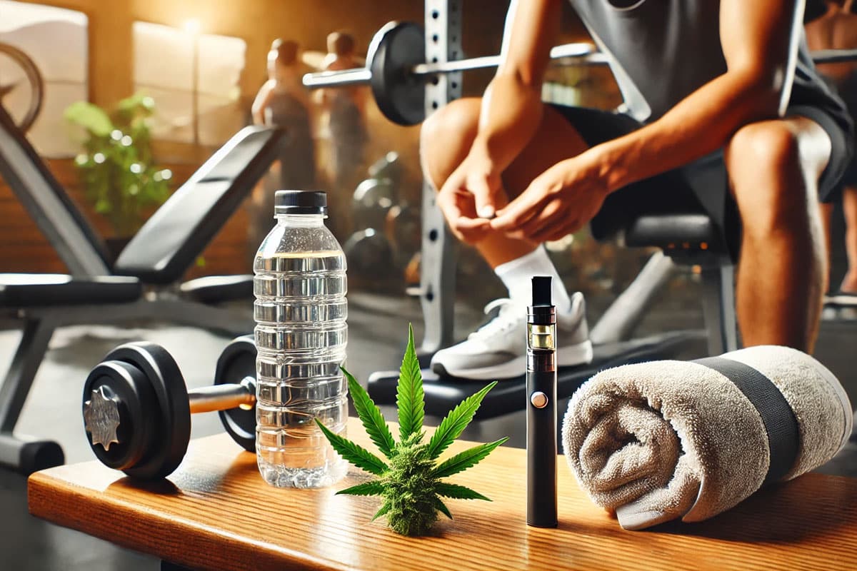 Weed and Workouts blog banner
