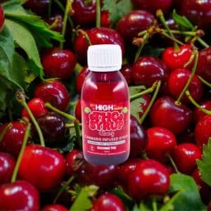 Buy Sky High Syrup - Cherry 1000mg THC at Supreme Dispensary Online