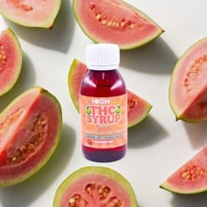 Buy Sky High Syrup - Guava 1000mg THC at Supreme Dispensary Online