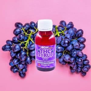 Buy Sky High Syrup - Grape 3000mg THC at Supreme Dispensary Online