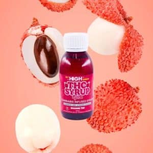 Buy Sky High Syrup - Lychee 3000mg THC at Supreme Dispensary Online