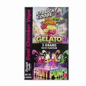 Buy Straight Goods - Dual Chamber Vape - Mendo + Cucumber (3 Grams + 3 Grams)