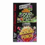 Buy Straight Goods - Dual Chamber Vape - Sour Gascan + Morning Punch (3 Grams + 3 Grams)