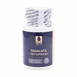 Buy One Life Capsules - Tadalafil Formula (20mg CBD + 20mg Tadalafil) at Supreme Dispensary Online