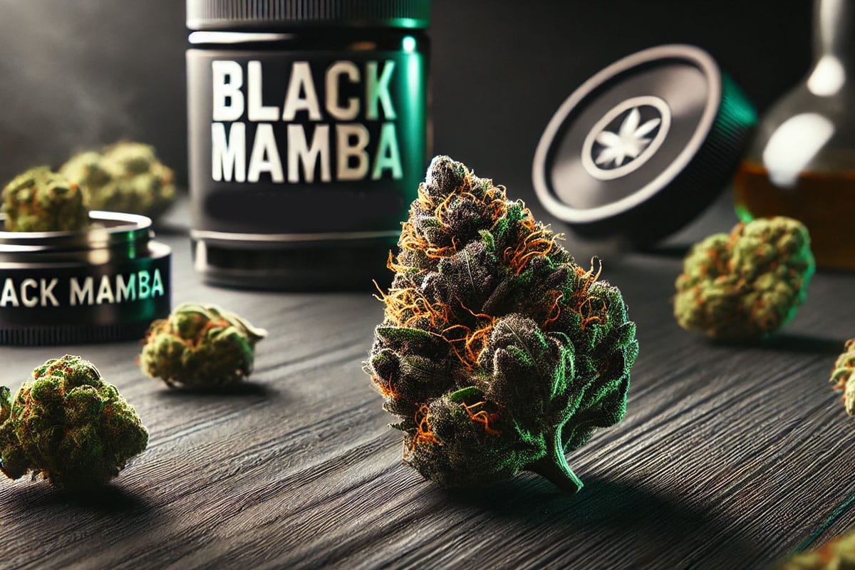 Black Mamba Cannabis A Potent Indica with Striking Power and Deep Relaxation