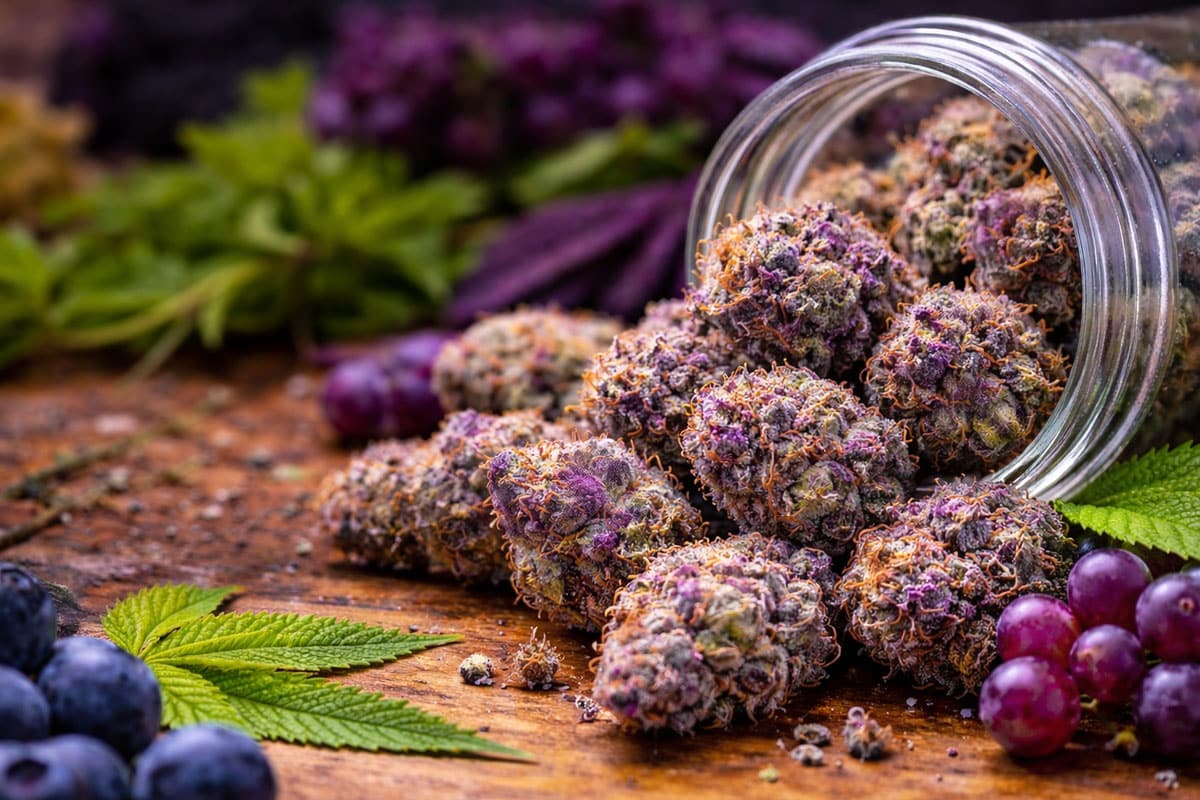 Purple Urkle Cannabis Profile THC Levels, Effects, and Taste