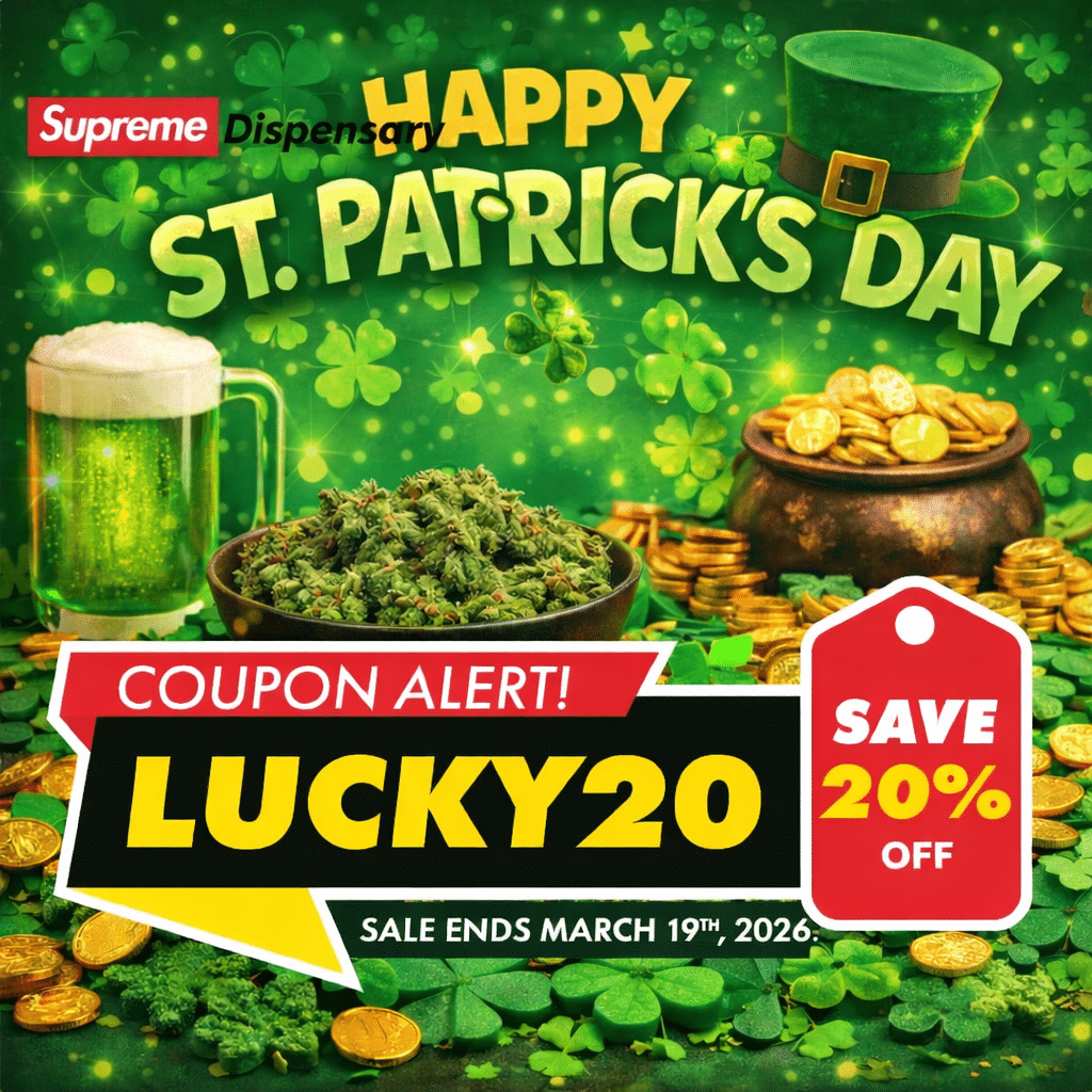 Supreme St Patricks Day Banner