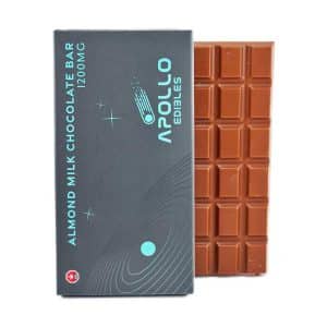 Buy Apollo Edible Chocolates - Almond Milk Chocolate Bar - 1200MG THC at Supreme Dispensary Online
