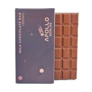 Buy Apollo Edible Chocolates - Milk Chocolate Bar - 1200MG THC at Supreme Dispensary Online