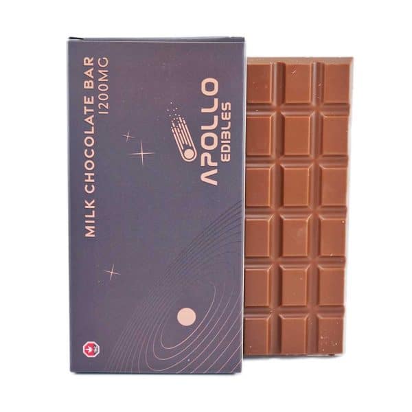 Buy Apollo Edible Chocolates - Milk Chocolate Bar - 1200MG THC at Supreme Dispensary Online