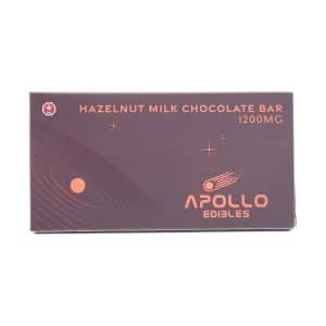 Buy Apollo Edible Chocolates - Hazelnut Milk Chocolate Bar - 1200MG THC at Supreme Dispensary Online