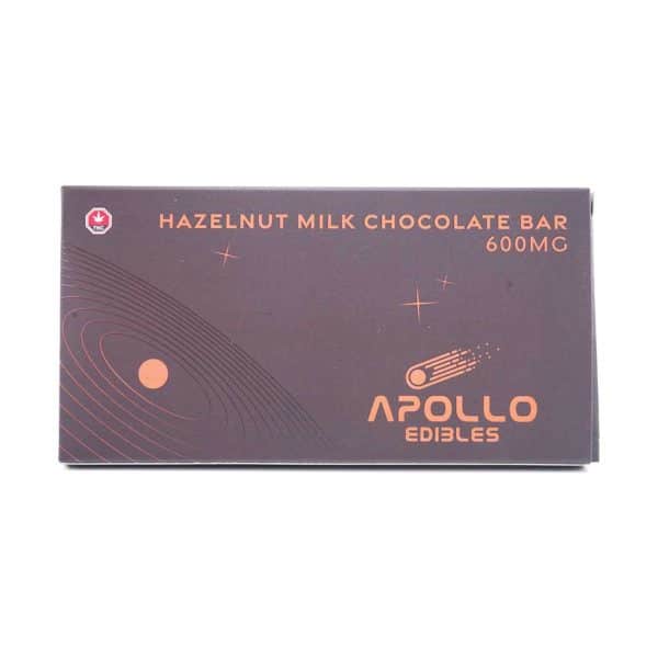 Buy Apollo Edible Chocolates - Hazelnut Milk Chocolate Bar - 600MG THC at Supreme Dispensary Online