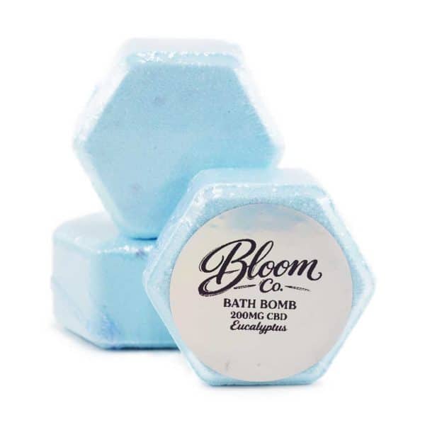 Buy Bloom Co. - Eucalyptus Cream Bathbomb - 200MG CBD at Supreme Dispensary Online