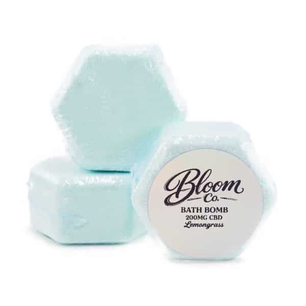 Buy Bloom Co. - Lemon Grass Bathbomb - 200MG CBD at Supreme Dispensary Online