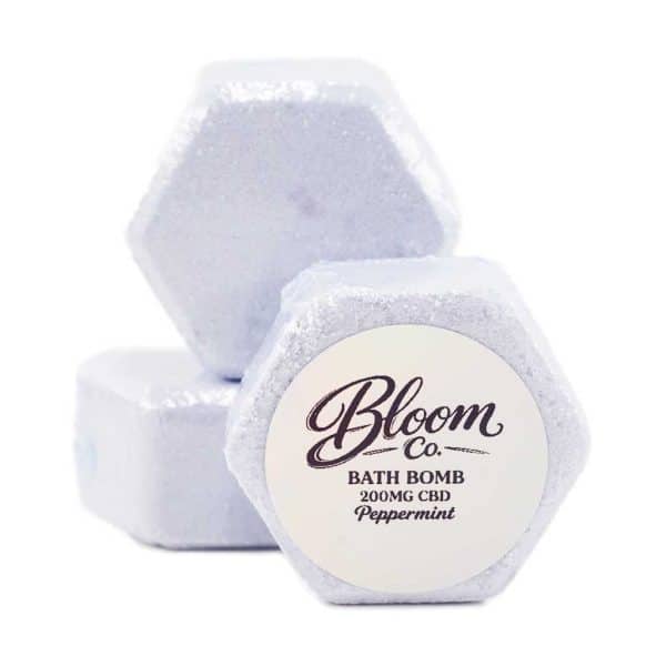 Buy Bloom Co. - Peppermint Bathbomb - 200MG CBD at Supreme Dispensary Online