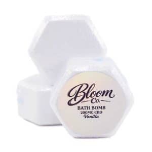 Buy Bloom Co. - Vanilla Bathbomb - 200MG CBD at Supreme Dispensary Online