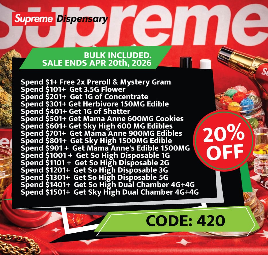 Supreme St Patricks Day Banner