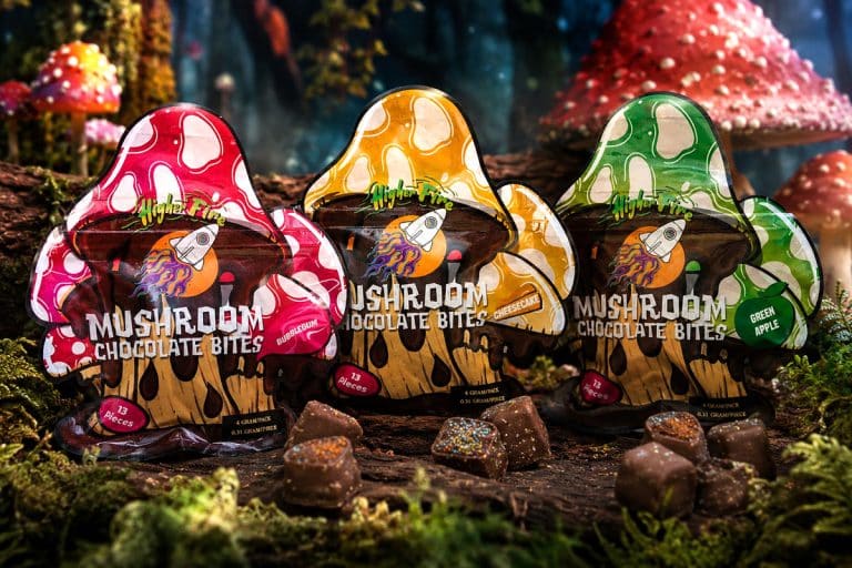 Higher Fire Extract Mushroom Chocolate Bites: A Delicious and Convenient Way to Experience Psilocybin