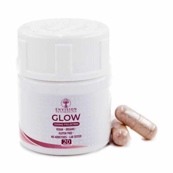 Buy ENVISION™️ GLOW - Microdose Capsules 2000mg Psilocybin AT Supreme Dispensary Online