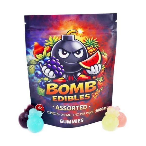 Buy Bomb Edibles - 3000mg THC Gummies - Assorted at Supreme Dispensary Online Buy Bomb Edibles - 3000mg THC Gummies - Assorted at Supreme Dispensary Online