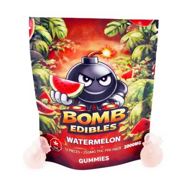 Buy Bomb Edibles - 3000mg THC Gummies - Watermelon at Supreme Dispensary Online Buy Bomb Edibles - 3000mg THC Gummies - Watermelon at Supreme Dispensary Online
