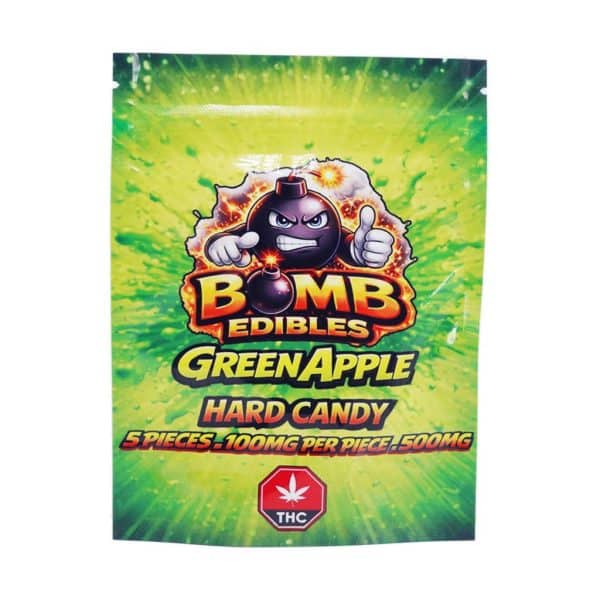Buy Bomb Edibles - 500mg THC Hard Candy - Green Apple at Supreme Dispensary Online Buy Bomb Edibles - 500mg THC Hard Candy - Green Apple at Supreme Dispensary Online