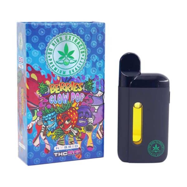 Buy So High Extracts Disposable Pen – Berries Glow Pop 5ML (Hybrid) at Supreme Dispensary Online