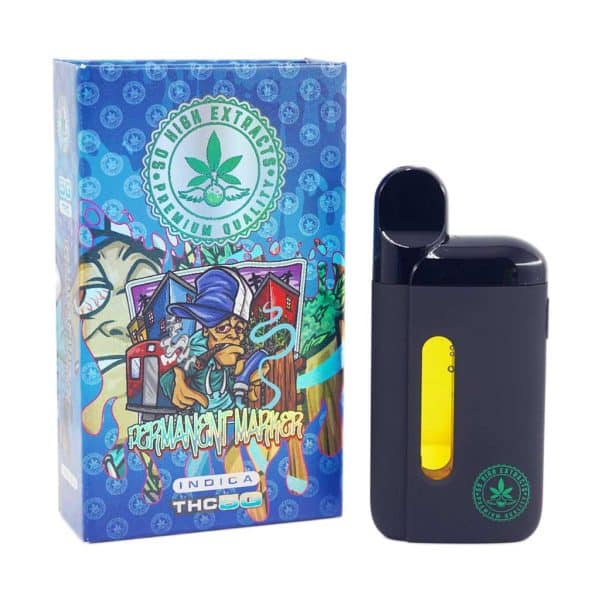 Buy So High Extracts Disposable Pen – Permanent Marker 5ML (Indica) at Supreme Dispensary Online