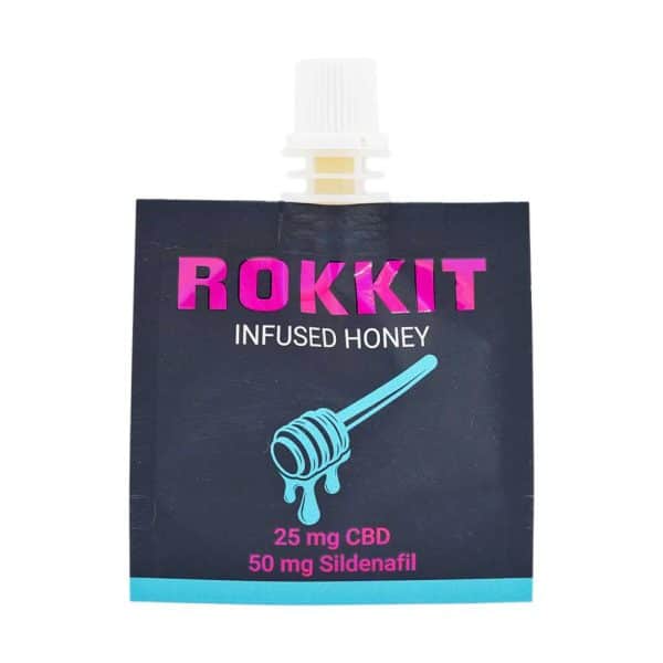 Buy ROKKIT BLUE - Honey - 25 mg CBD + 50 mg Sildenafil at Supreme Dispensary Online