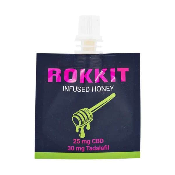 Buy ROKKIT GREEN - Honey - 25 mg CBD + 30 mg Tadalafil at Supreme Dispensary Online