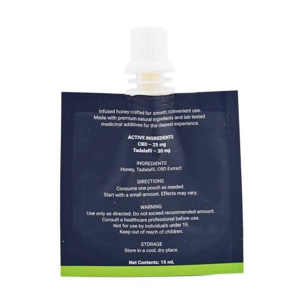 Buy ROKKIT GREEN - Honey - 25 mg CBD + 30 mg Tadalafil at Supreme Dispensary Online