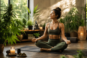Cannabis and Yoga Finding Balance Between Mind and Body() Cannabis and Yoga Finding Balance Between Mind and Body()
