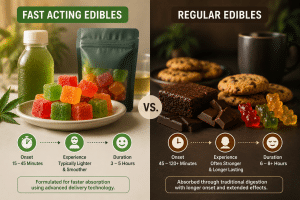 Fast Acting Edibles What They Are, How They Work & What to Expect Fast Acting Edibles What They Are, How They Work & What to Expect