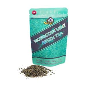 Buy Sky High Tea - Moroccan Mint Green Tea - 250mg THC + 50mg CBD at Supreme Dispensary Online