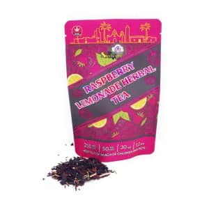 Buy Sky High Tea - Raspberry Lemonade Herbal Tea - 250mg THC + 50mg CBD at Supreme Dispensary Online