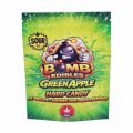 Buy Bomb Edibles - 500mg THC Sour Hard Candy - Green Apple at Supreme Dispensary Online