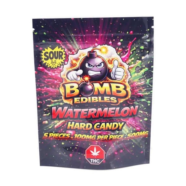 Buy Bomb Edibles - 500mg THC Sour Hard Candy - Watermelon at Supreme Dispensary Online Buy Bomb Edibles - 500mg THC Sour Hard Candy - Watermelon at Supreme Dispensary Online