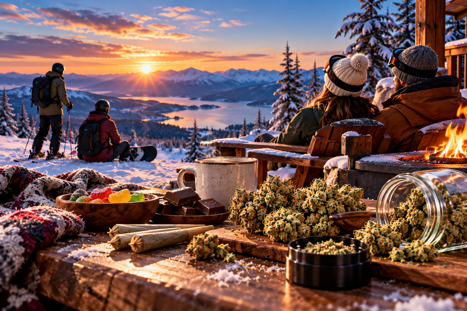 Cannabis and Canadian Winters Activities, Considerations & Safety