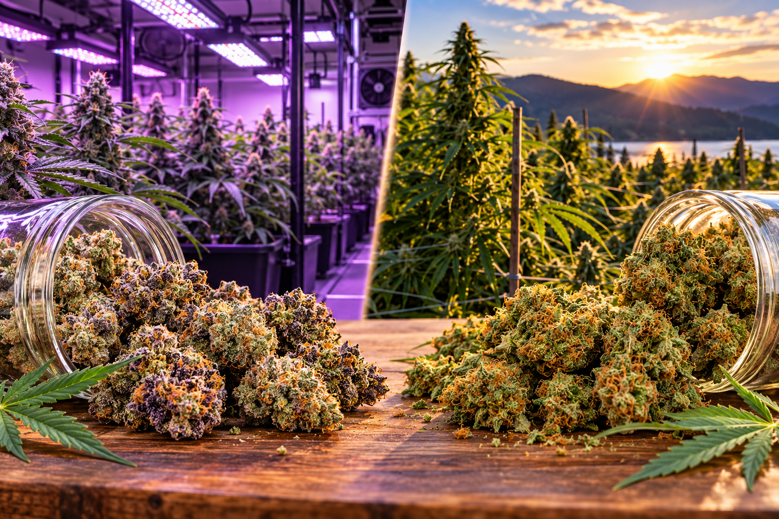 Indoor vs Outdoor Weed Why the Same Strain Can Look and Taste Different